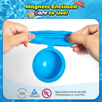 12Pcs Reusable Water Balloons, Pool Beach Water Toys for Boys and Girls, Outdoor Summer Toys for Kids Ages 3-12