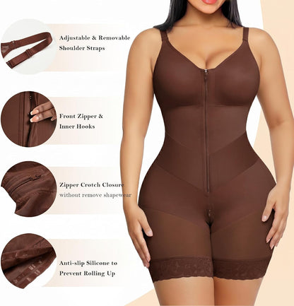V-Shaped Postpartum Fajas Colombianas Moldeadoras Enhanced Tummy Control Shapewear for Women Butt Lifter Faja Body