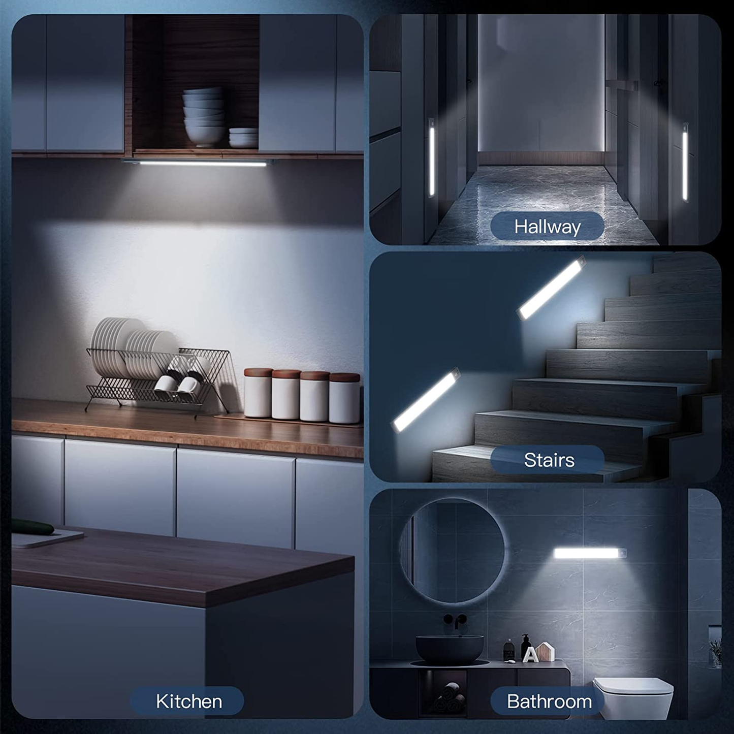 Motion Sensor Under Cabinet Lights (2-Pack)